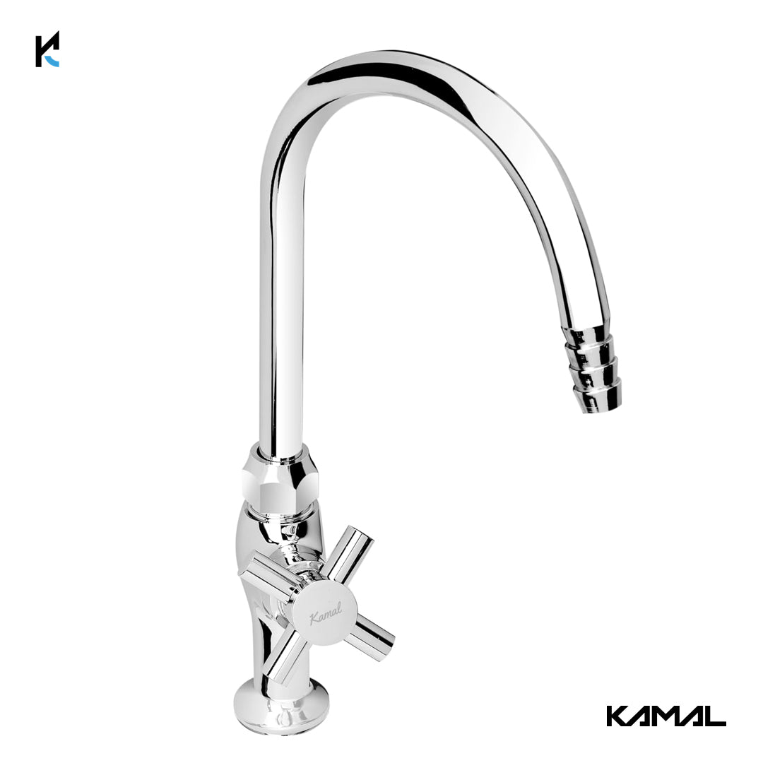 Eco Laboratory Tap One Way (Full Brass) - by Kamal