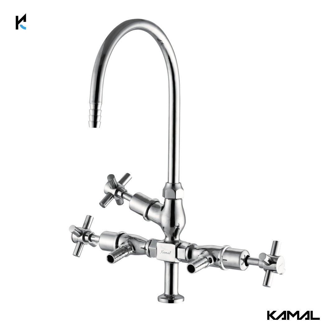 Two Way Laboratory Tap (Full Brass) - by Kamal