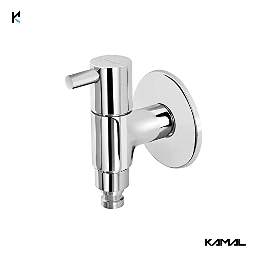 Washing Machine Bib Tap Sleek (Full Brass) - by Kamal