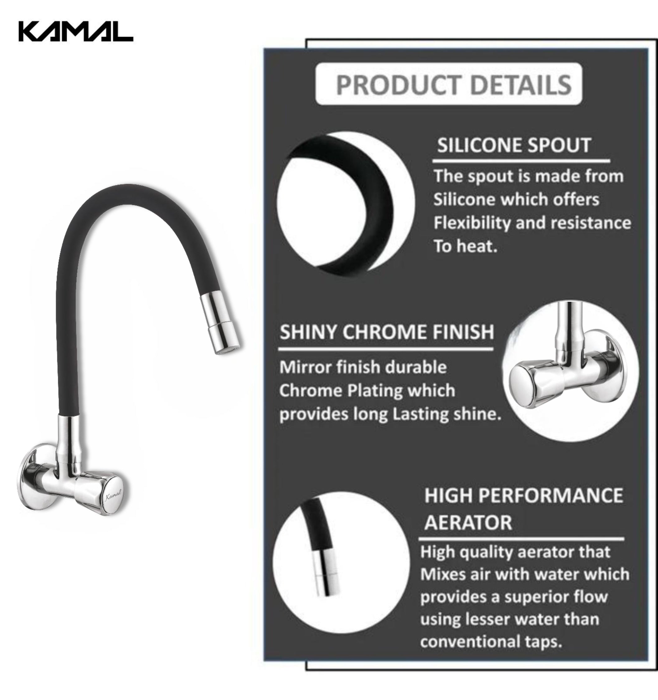 Contessa Neo Dual Flow Sink Tap – by Kamal