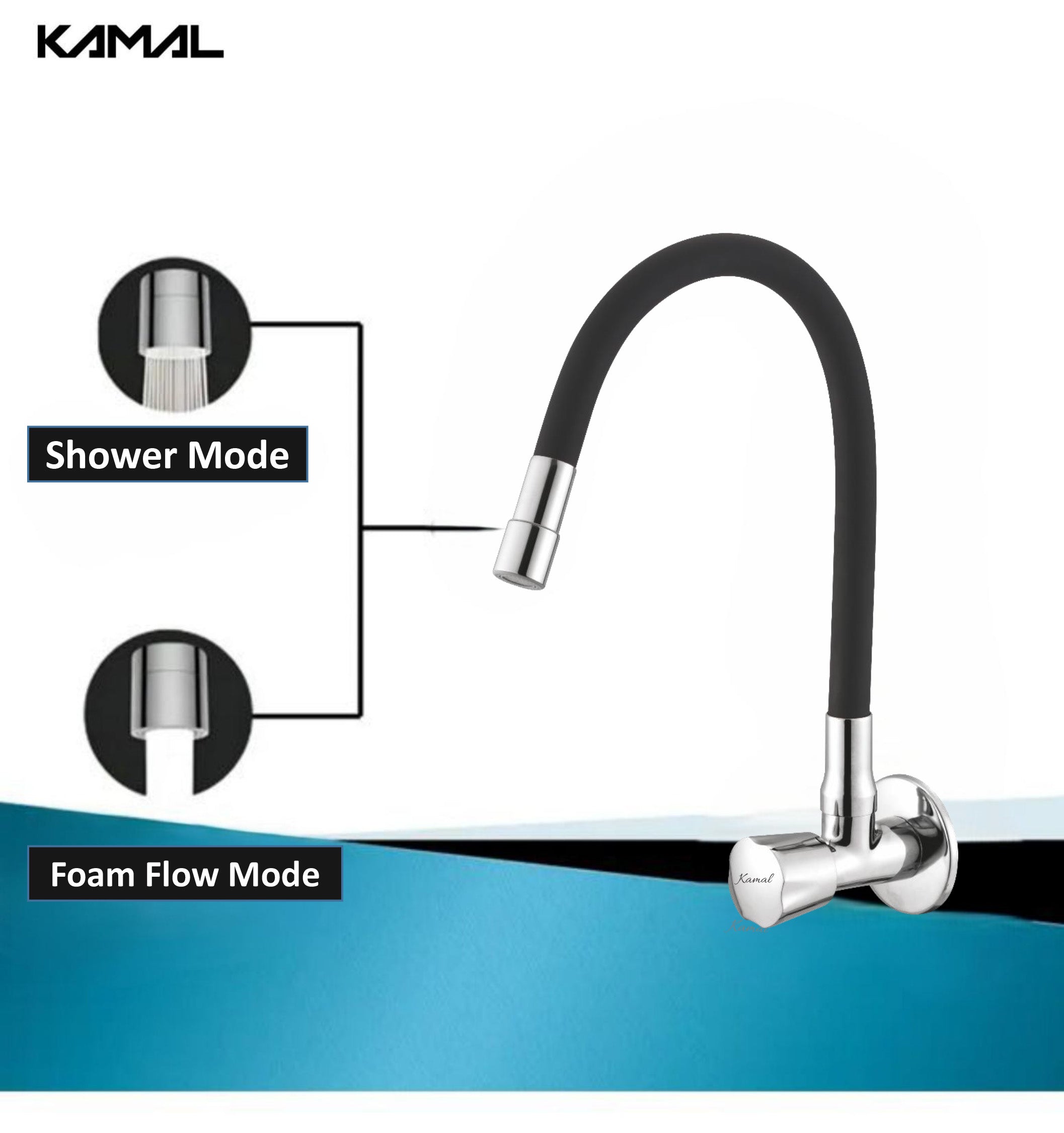 Neo Dual Flow Sink Tap – by Kamal