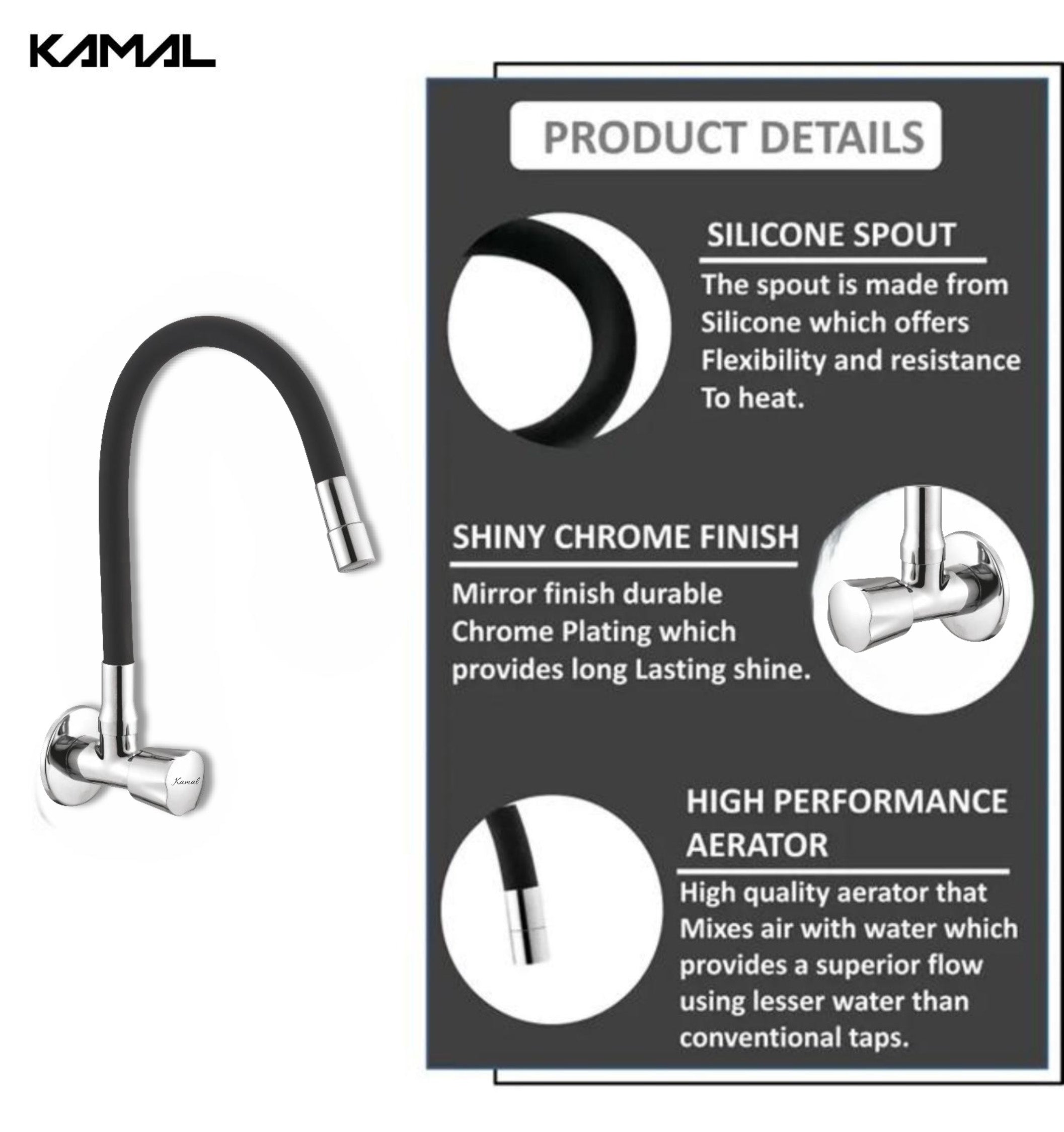 Neo Dual Flow Sink Tap – by Kamal