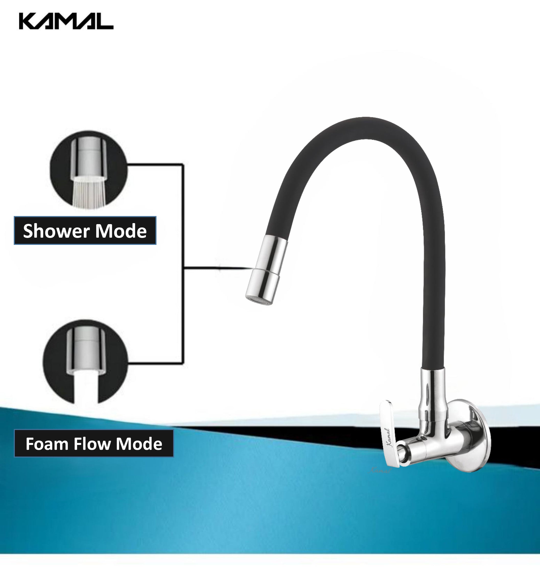 Irene Dual Flow Sink Tap – by Kamal