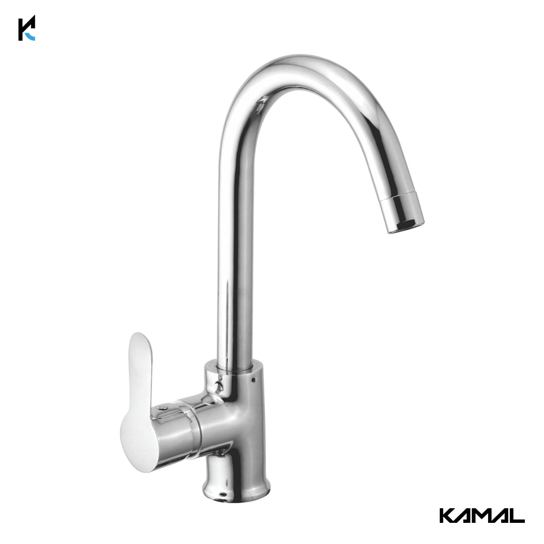 Admire Single Lever Sink Mixer (Fulll Brass) – by Kamal