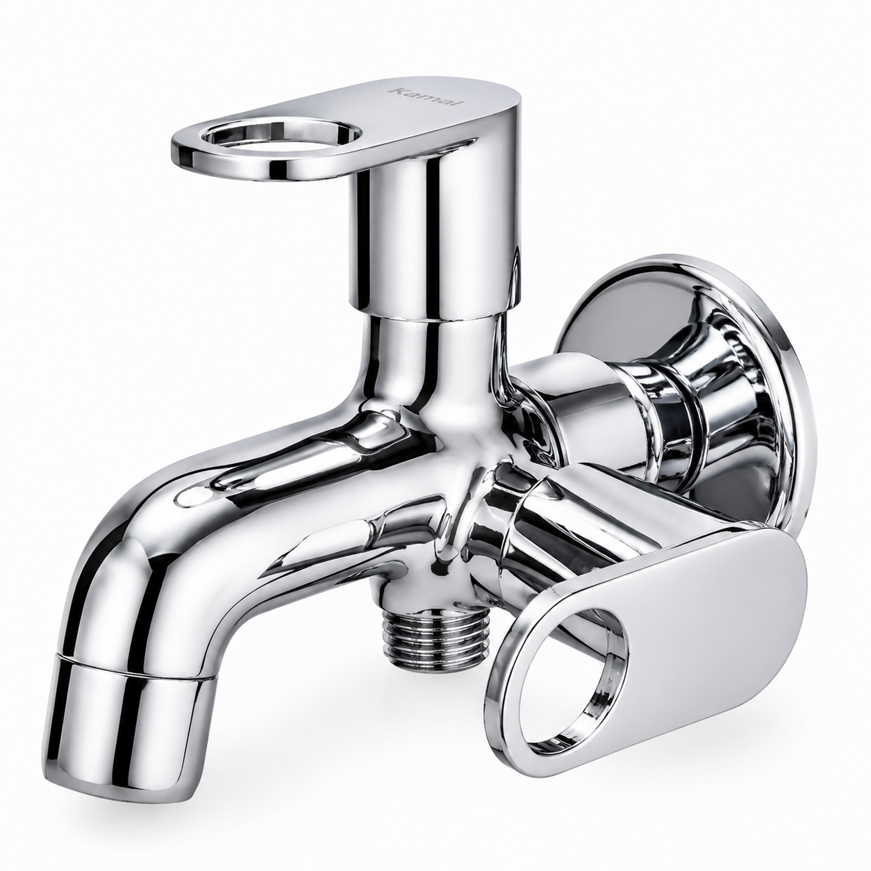 Onyx Two in One Bib Tap (Full Brass) - by Kamal