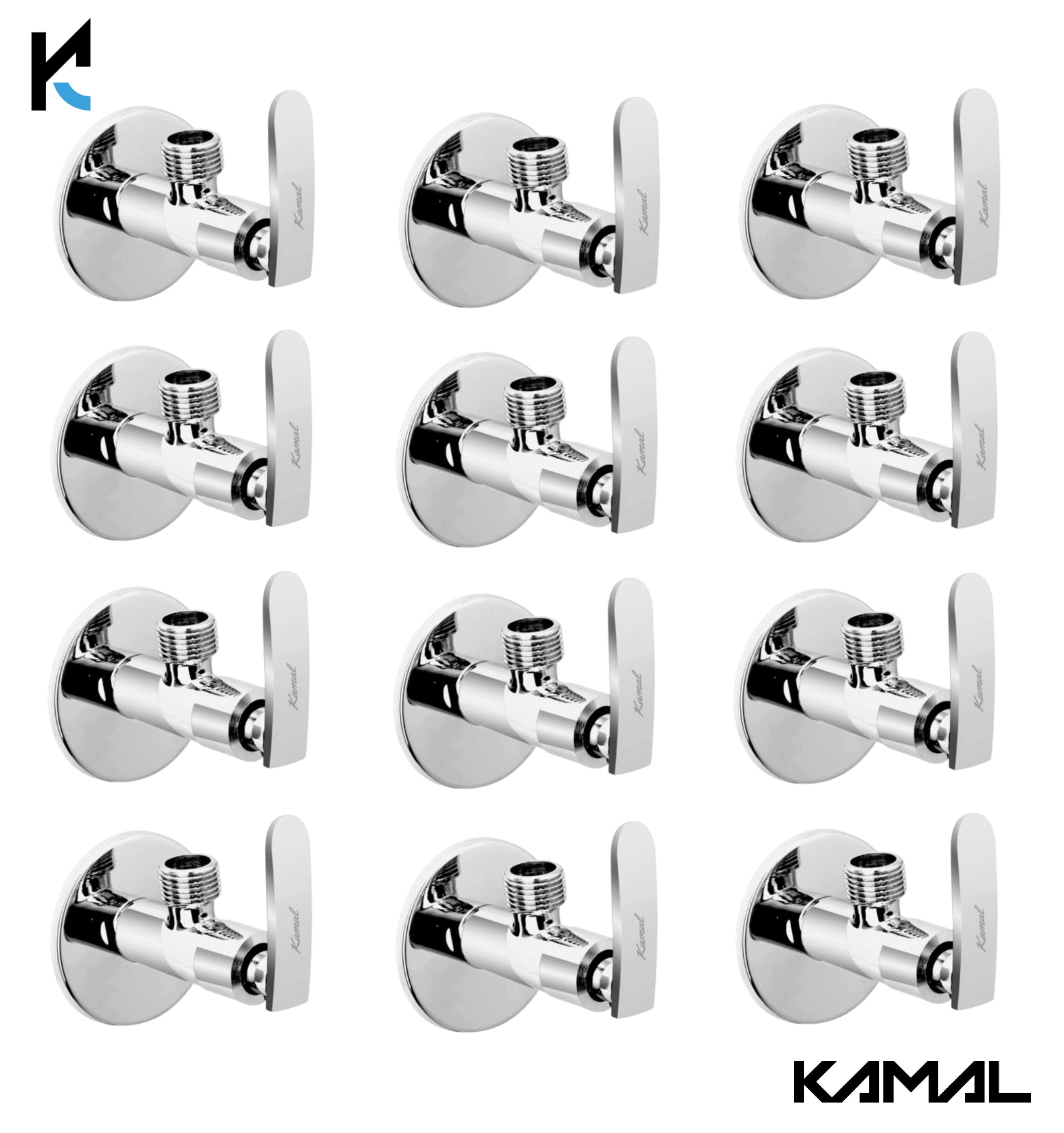 Irene Angle Valve (Full Brass) - by Kamal