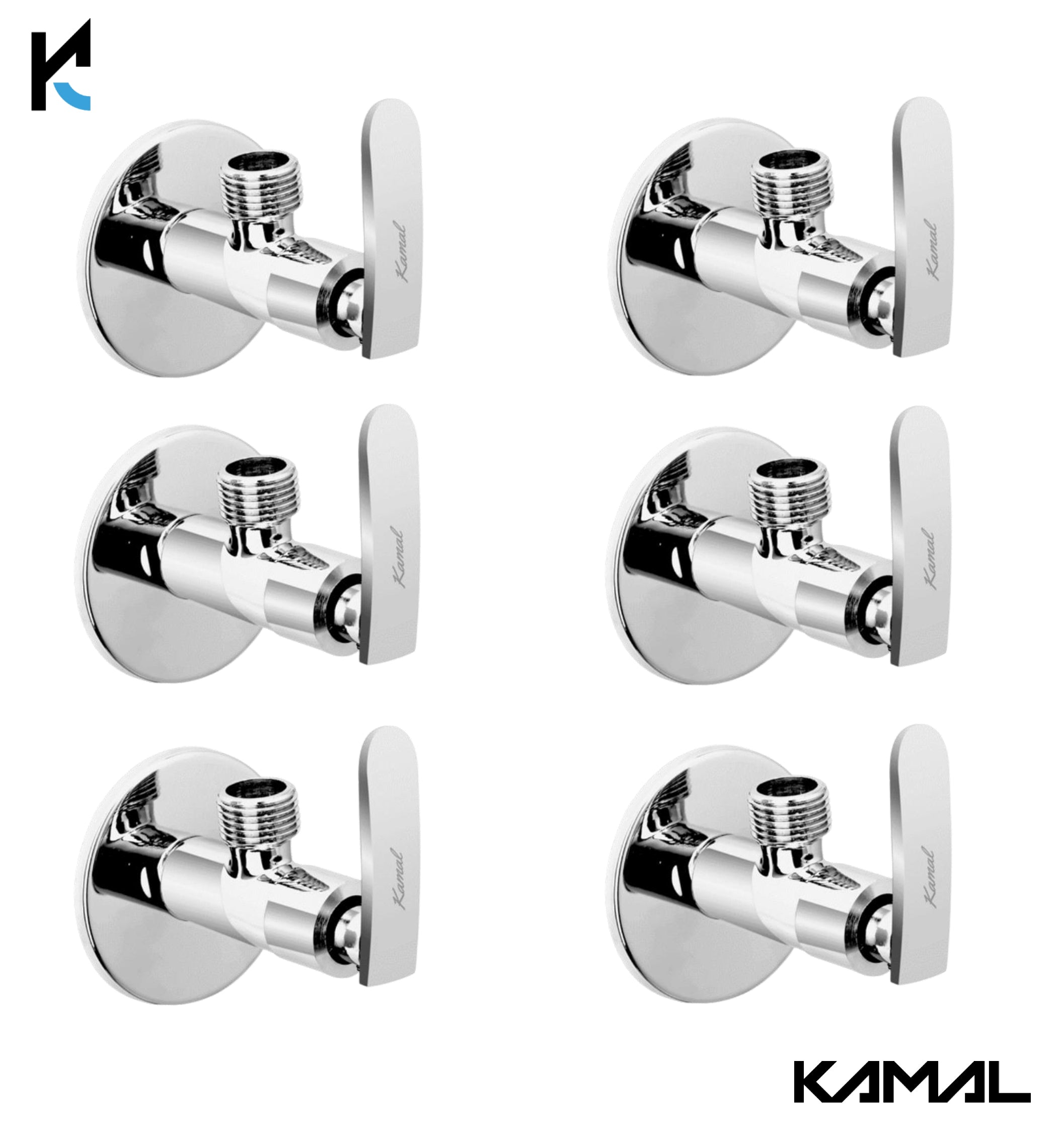 Irene Angle Valve (Full Brass) - by Kamal