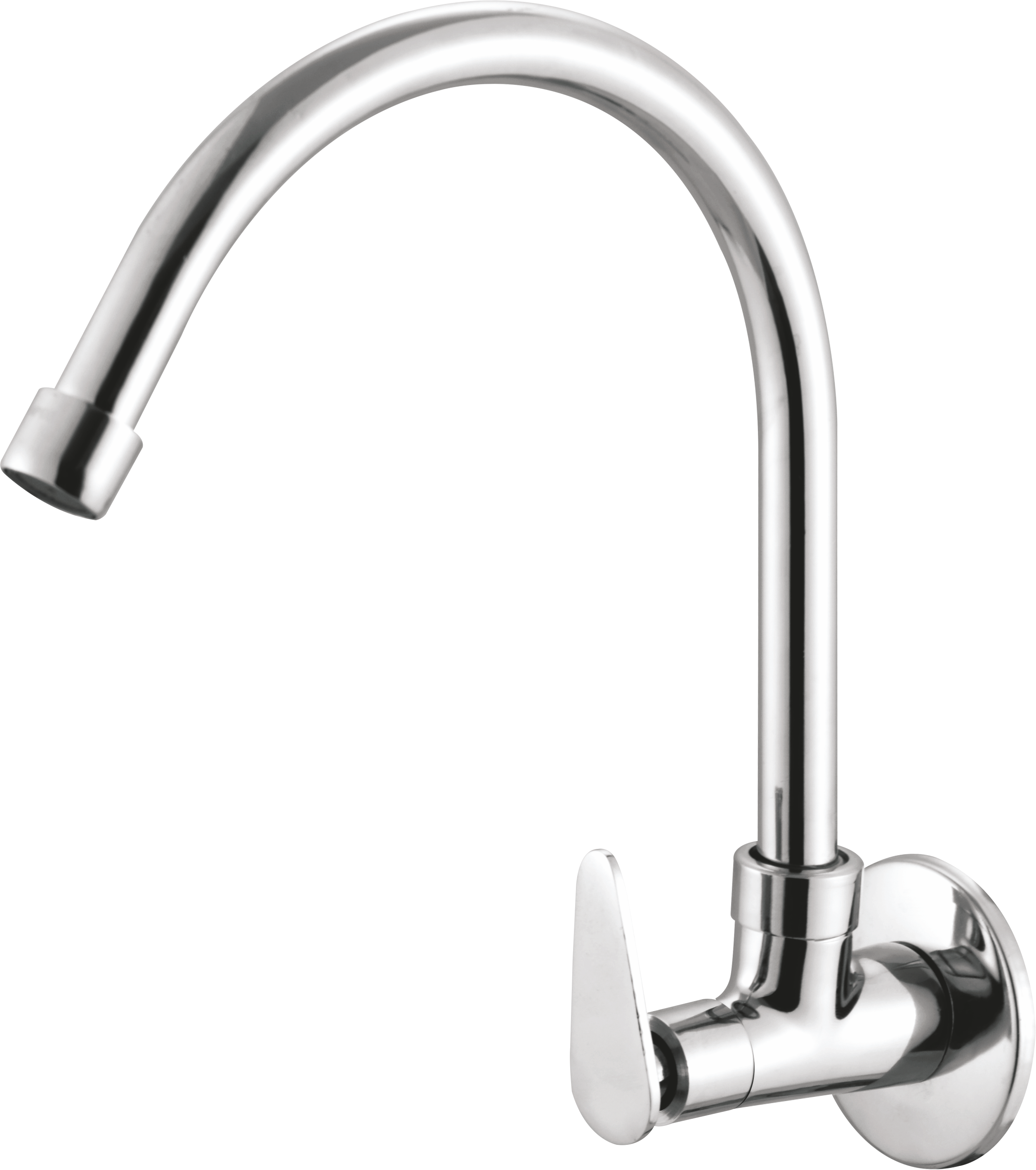 Full Brass 180° Swivel Spout Gooseneck Faucet - by Kamal