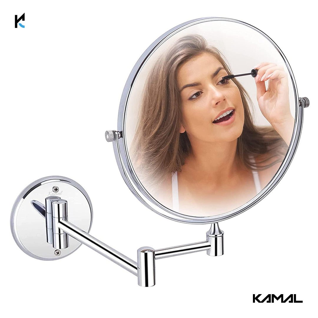 Adjustable Shaving Mirror - Kamal - Mirror - Kamal Bathware