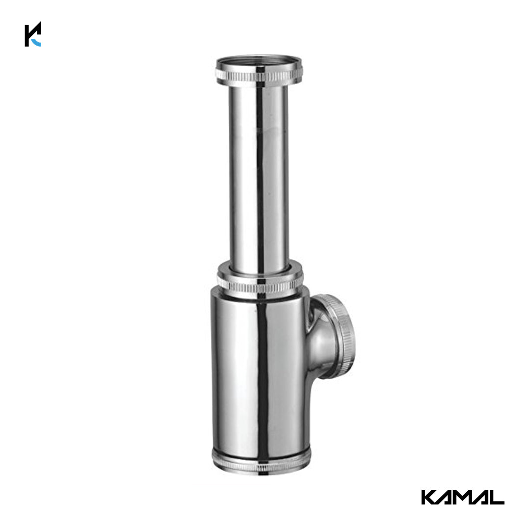 Admire Bottle Trap (Full Brass) - by Kamal - Kamal Bathware