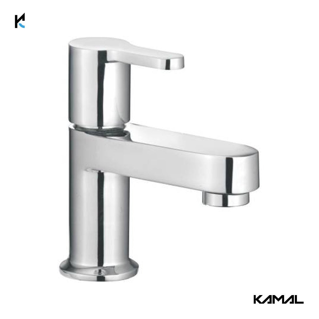 Admire Wash Basin Pillar Cock (Full Brass) - by Kamal - Admire - Kamal Bathware
