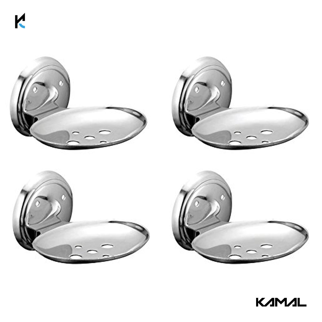 Alpha Stainless Steel Soap Dish Holder - by Kamal - Alpha - Kamal Bathware