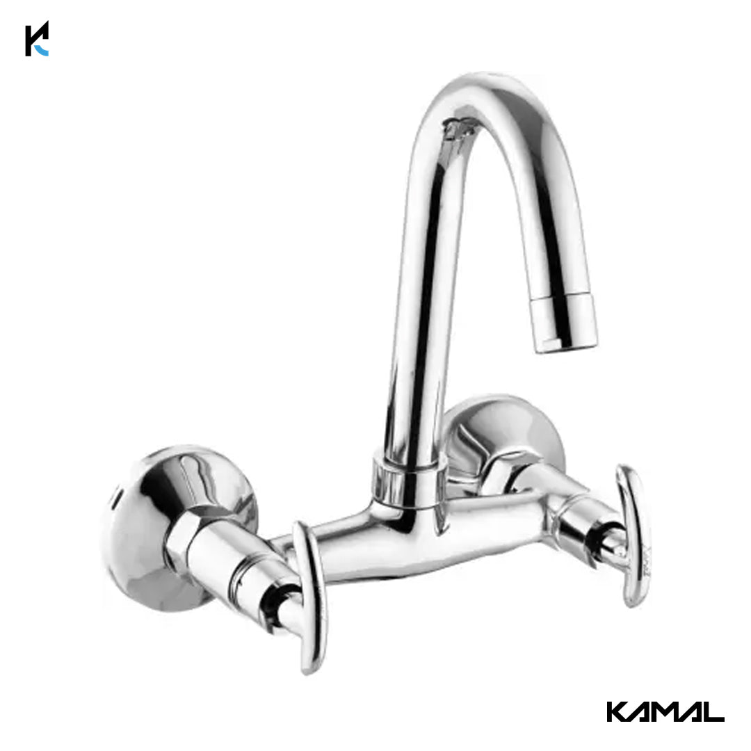 Alto Sink Mixer (Full Brass) - by Kamal - Alto - Kamal Bathware