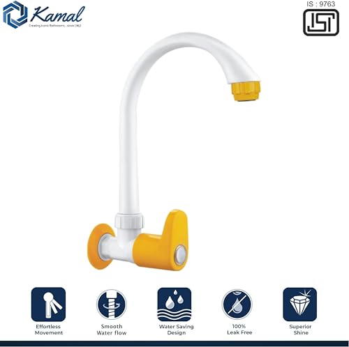 Amarillo Kitchen Sink Tap (PTMT Plastic) - By Kamal - Kamal Bathware