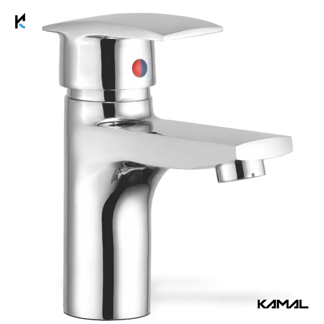 Arch Single Lever Basin Mixer (Full Brass) - by Kamal - Arch - Kamal Bathware