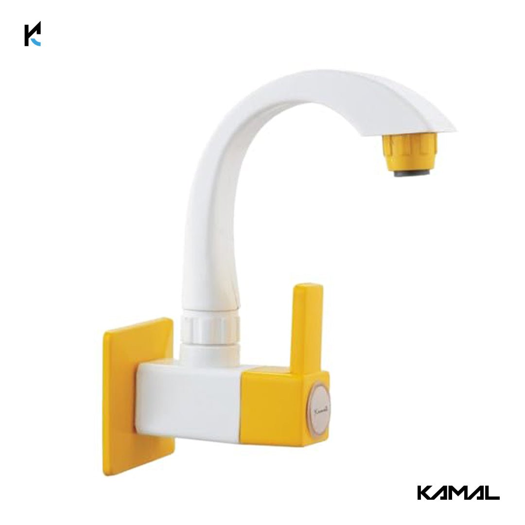 Arezzo Sink Tap (Full Brass) - by Kamal - Kamal Bathware