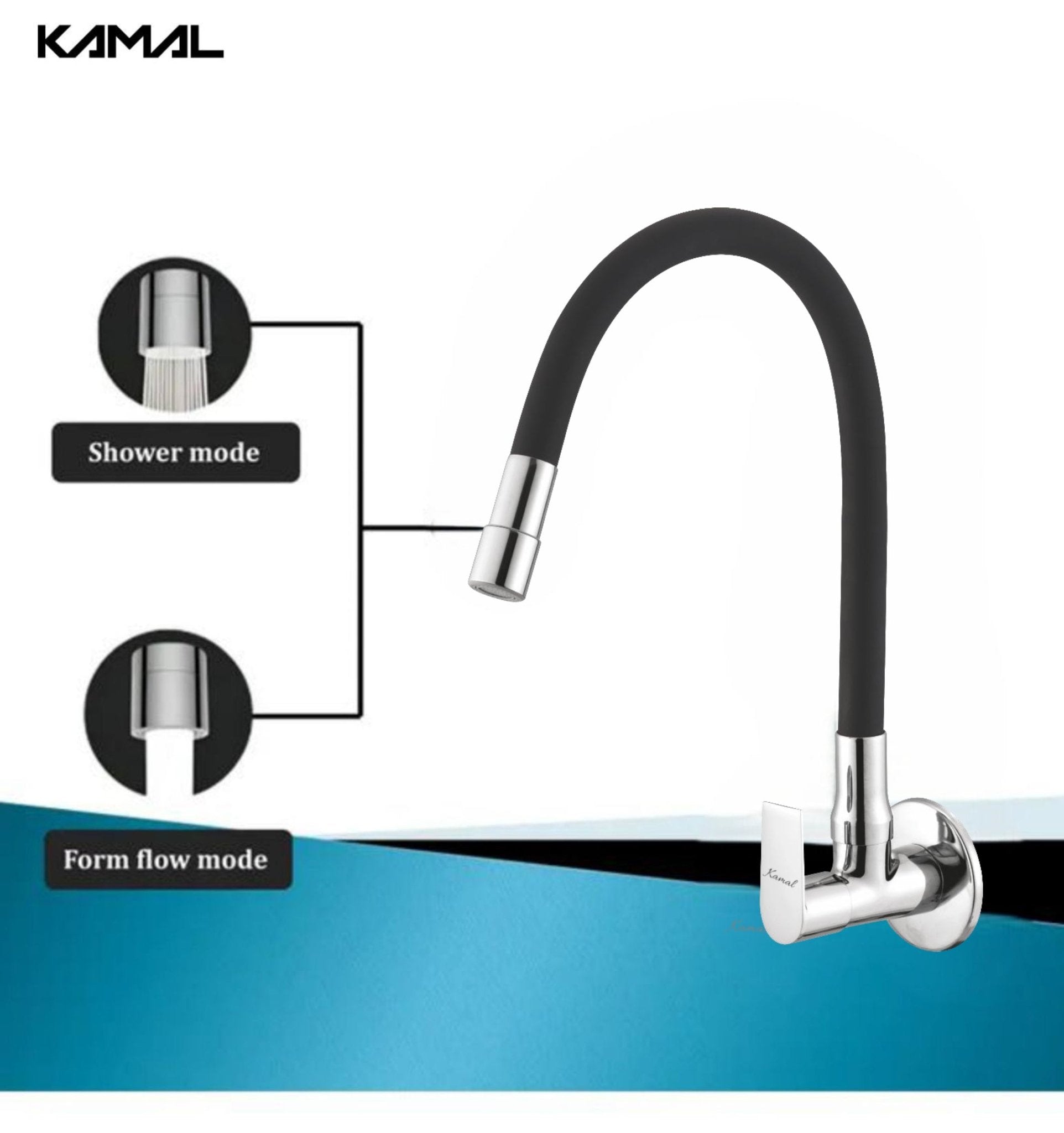 Aric Dual Flow Sink Tap – by Kamal - Aric - Kamal Bathware