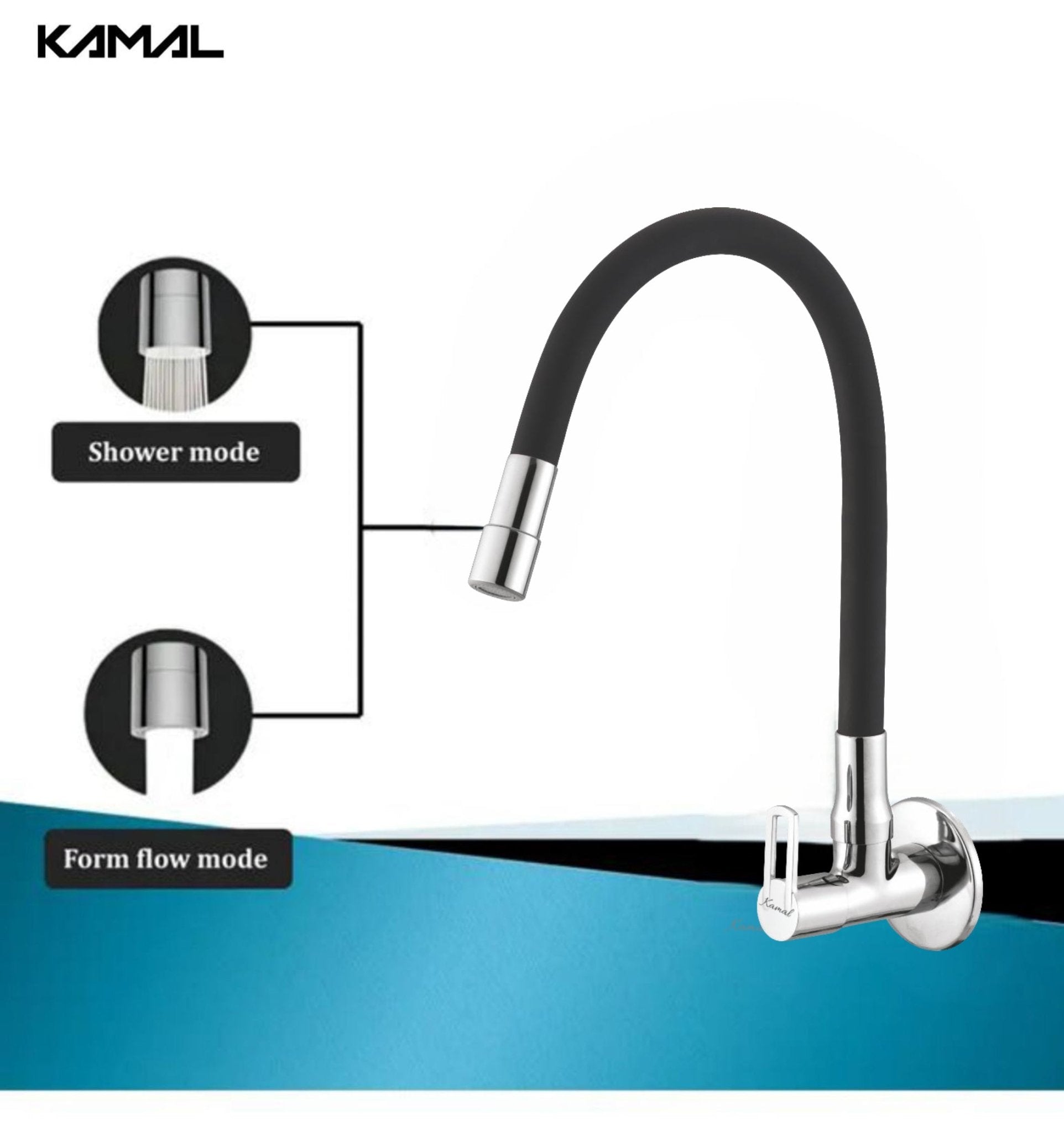 Astra Dual Flow Sink Tap – by Kamal - Astra - Kamal Bathware