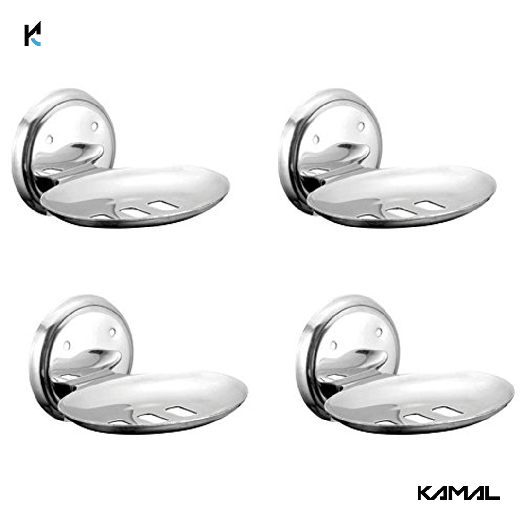 Beta Stainless Steel Soap Dish Holder - by Kamal - Beta - Kamal Bathware