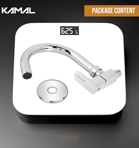 Cubix Prime Premium Sink Tap (Full Brass) - by Kamal - Cubix Prime - Kamal Bathware