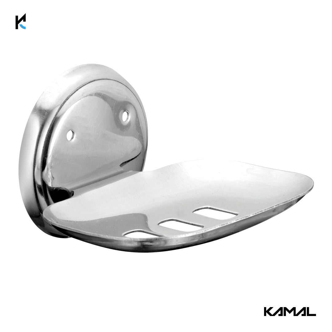 Delta Stainless Steel Soap Dish - by Kamal - Delta - Kamal Bathware