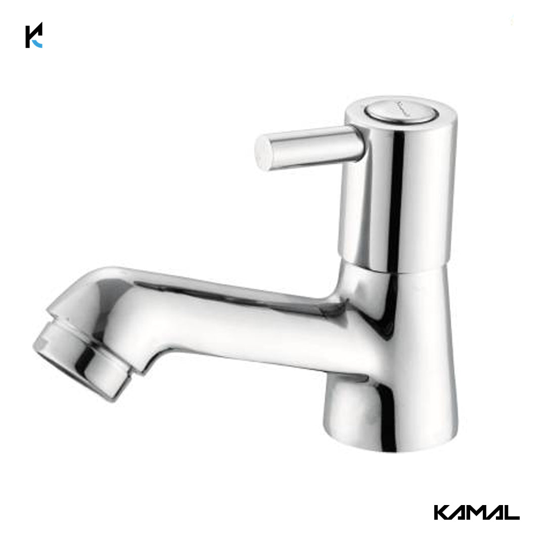 Dixy Pillar Tap (Full Brass) - by Kamal - Dixy - Kamal Bathware
