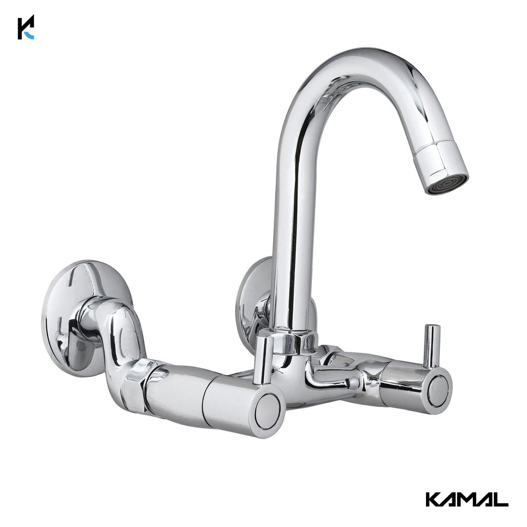 Dixy Sink Mixer (Full Brass) - by Kamal - Dixy - Kamal Bathware