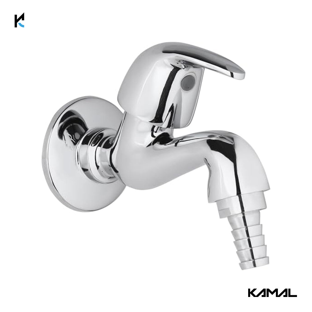 Eagle Nozzle Bib Tap (Full Brass) - by Kamal - Kamal Bathware