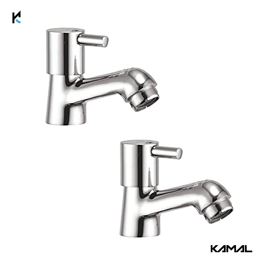 Elite Full Brass Pillar Tap (Full Brass) - by Kamal - Elite - Kamal Bathware