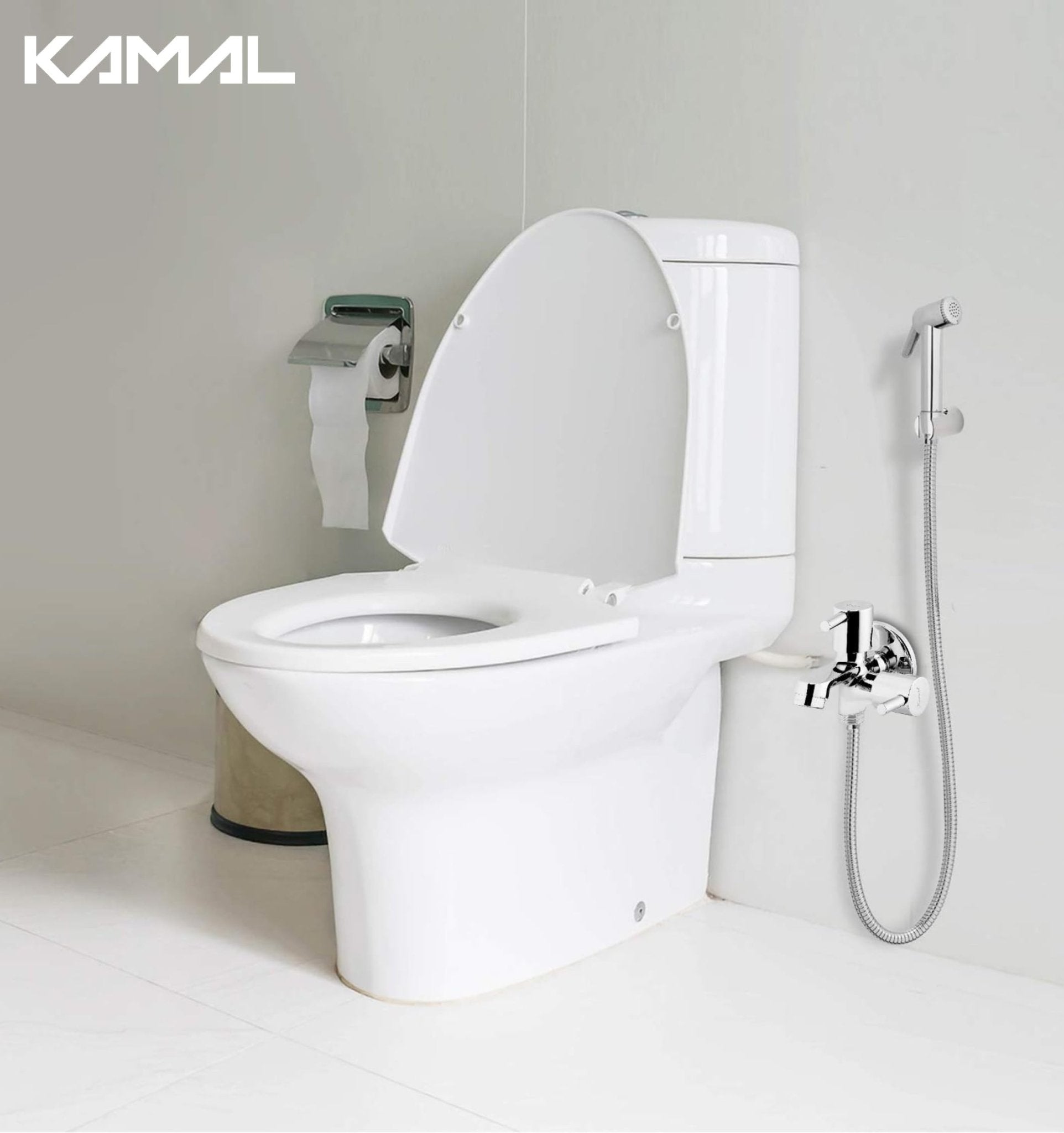 Elite Two Way Bib Tap (Full Brass) - by Kamal - Kamal Bathware