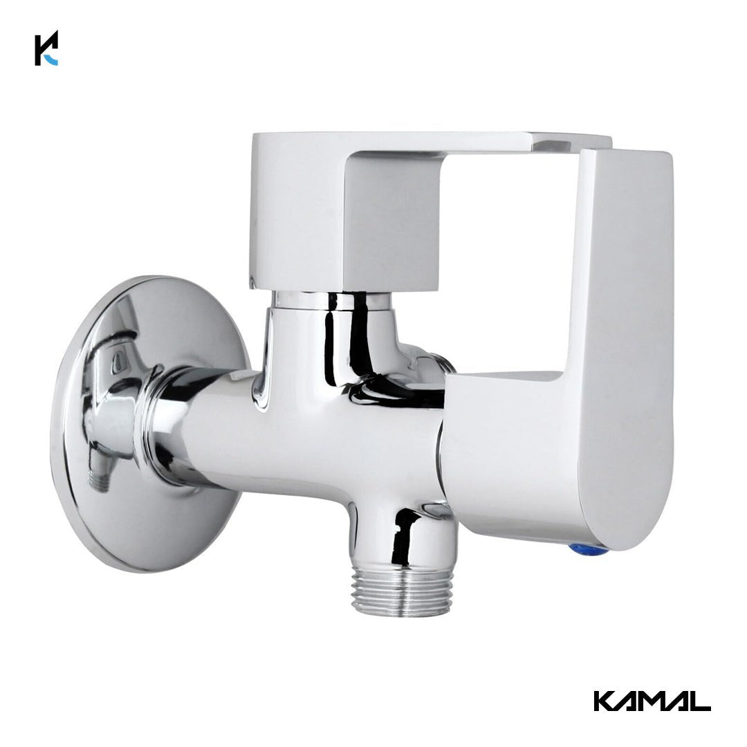 Era Two in One Angle Valve (Full Brass) - by Kamal - Kamal Bathware