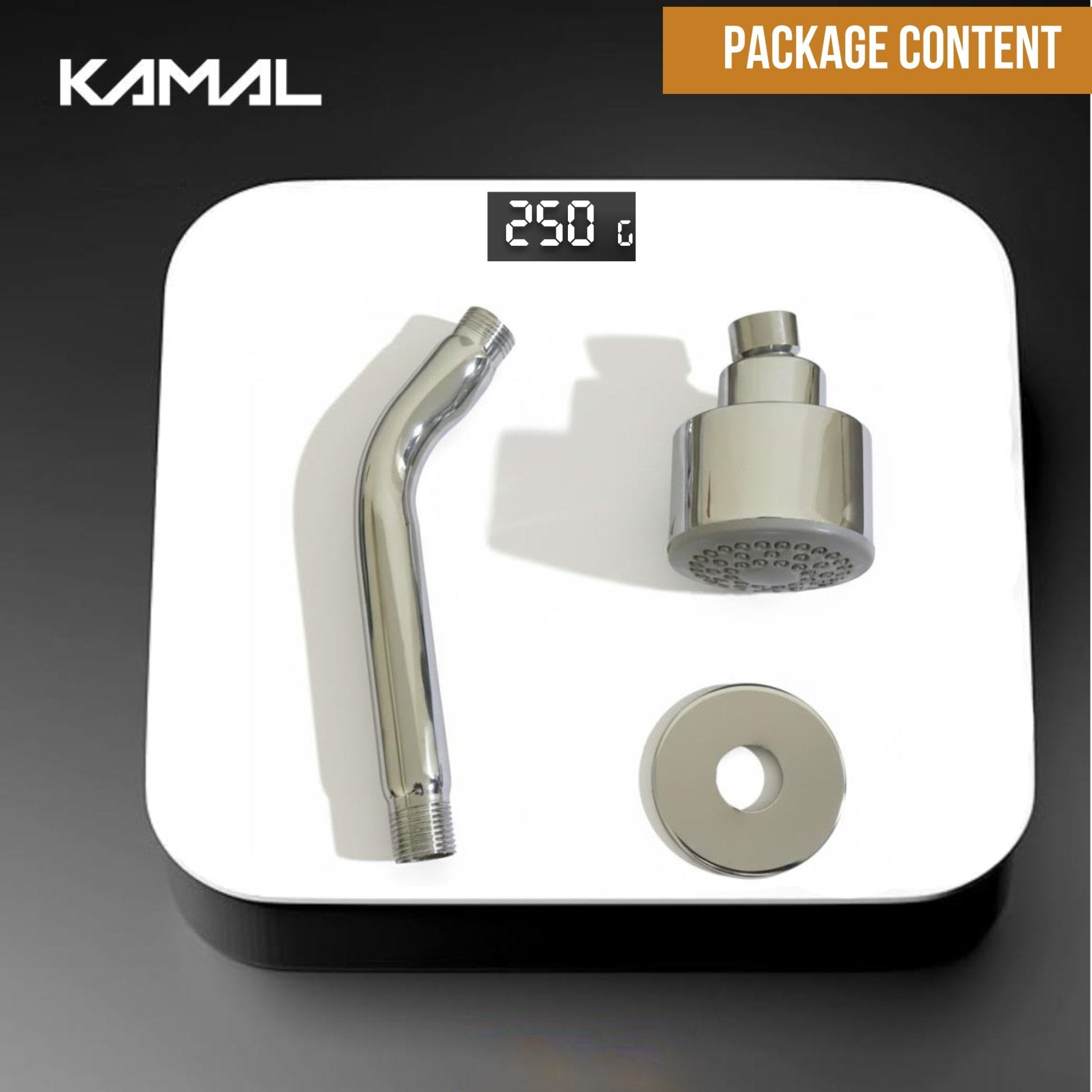 Ess - Ess Shower with Arm - by Kamal - Ess - Ess - Kamal Bathware