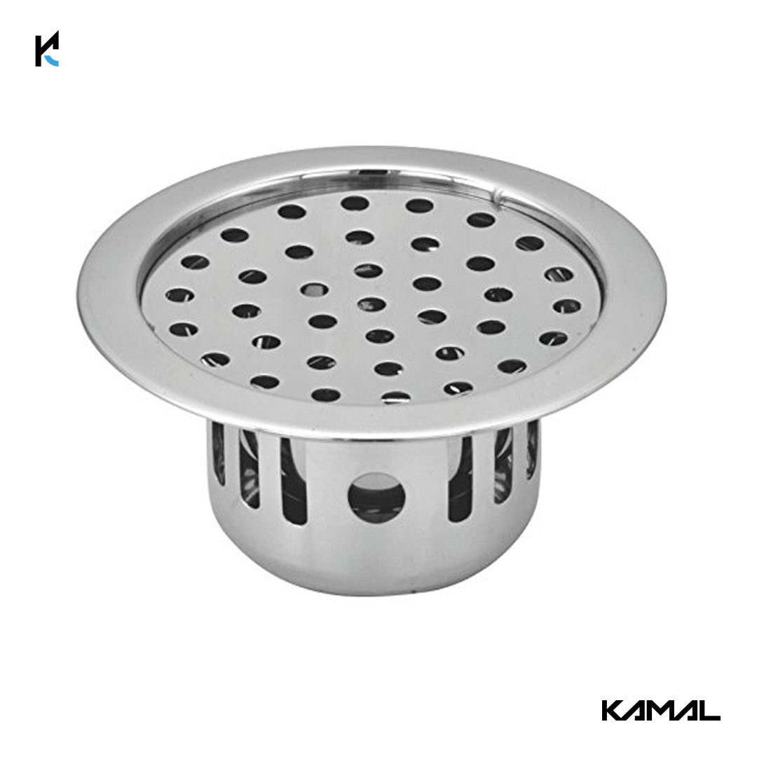 Floor Drain Cockroach Trap without Hole 5 Inch - by Kamal - Drainer - Kamal Bathware