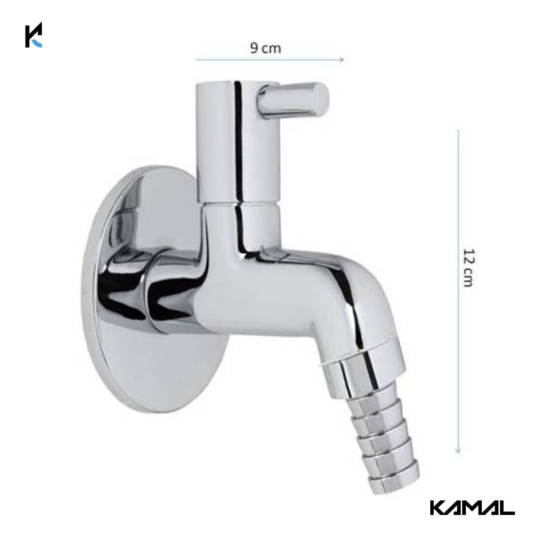 FLT Nozzle Bib Tap (Full Brass) - by Kamal - FLT - Kamal Bathware