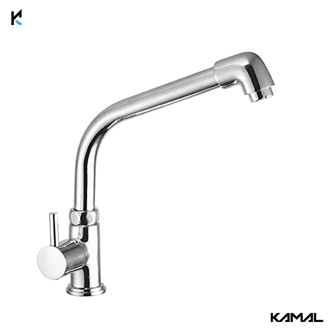 FLT Pillar Cock (Full Brass) - by Kamal - FLT - Kamal Bathware