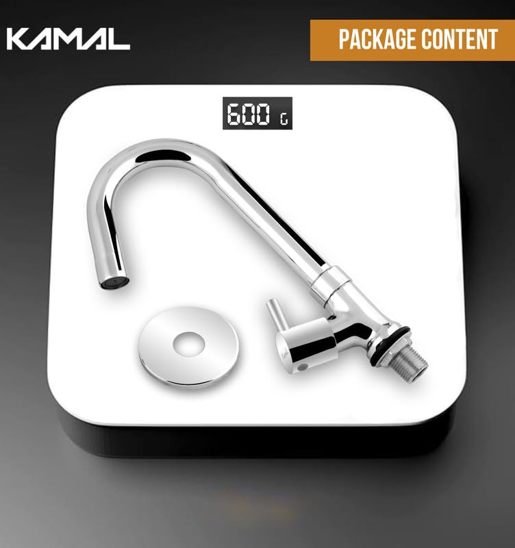 FLT Pillar Tap (Full Brass) - by Kamal - Kamal Bathware