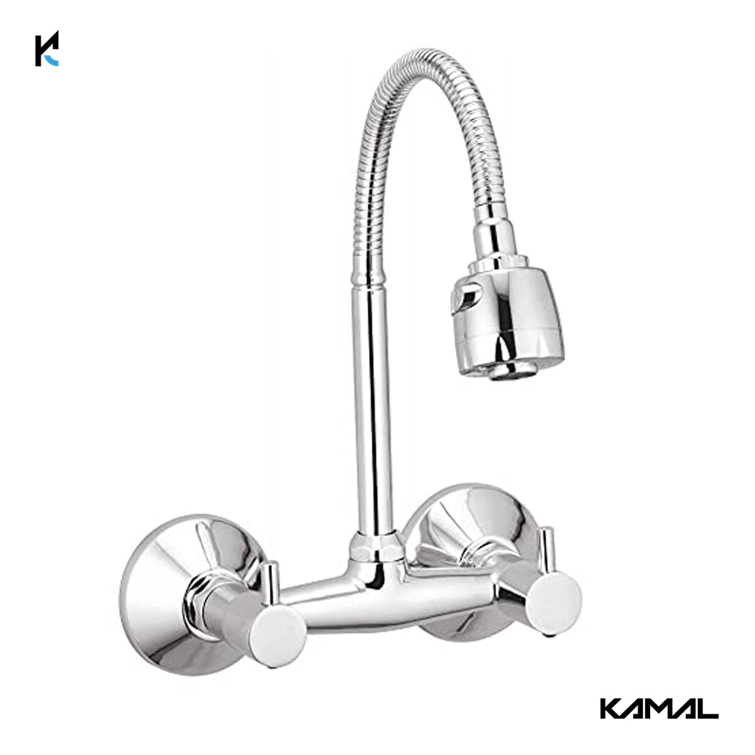 FLT Sink Mixer (Brass & SS Steel) - by Kamal - Kamal Bathware