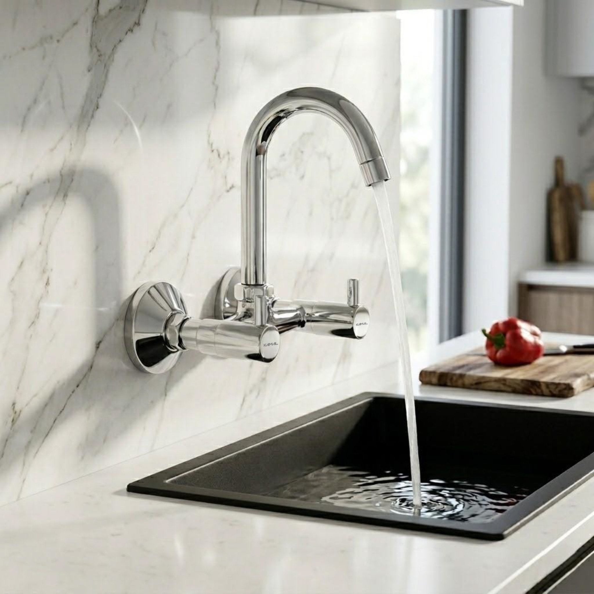 FLT Sink Mixer (Full Brass) - by Kamal - FLT - Kamal Bathware