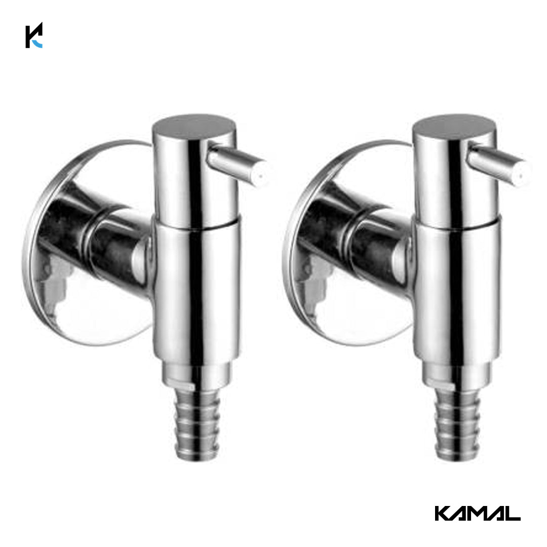 Full Brass Sleek Nozzle Tap (Full Brass) - by Kamal - Sleek - Kamal Bathware