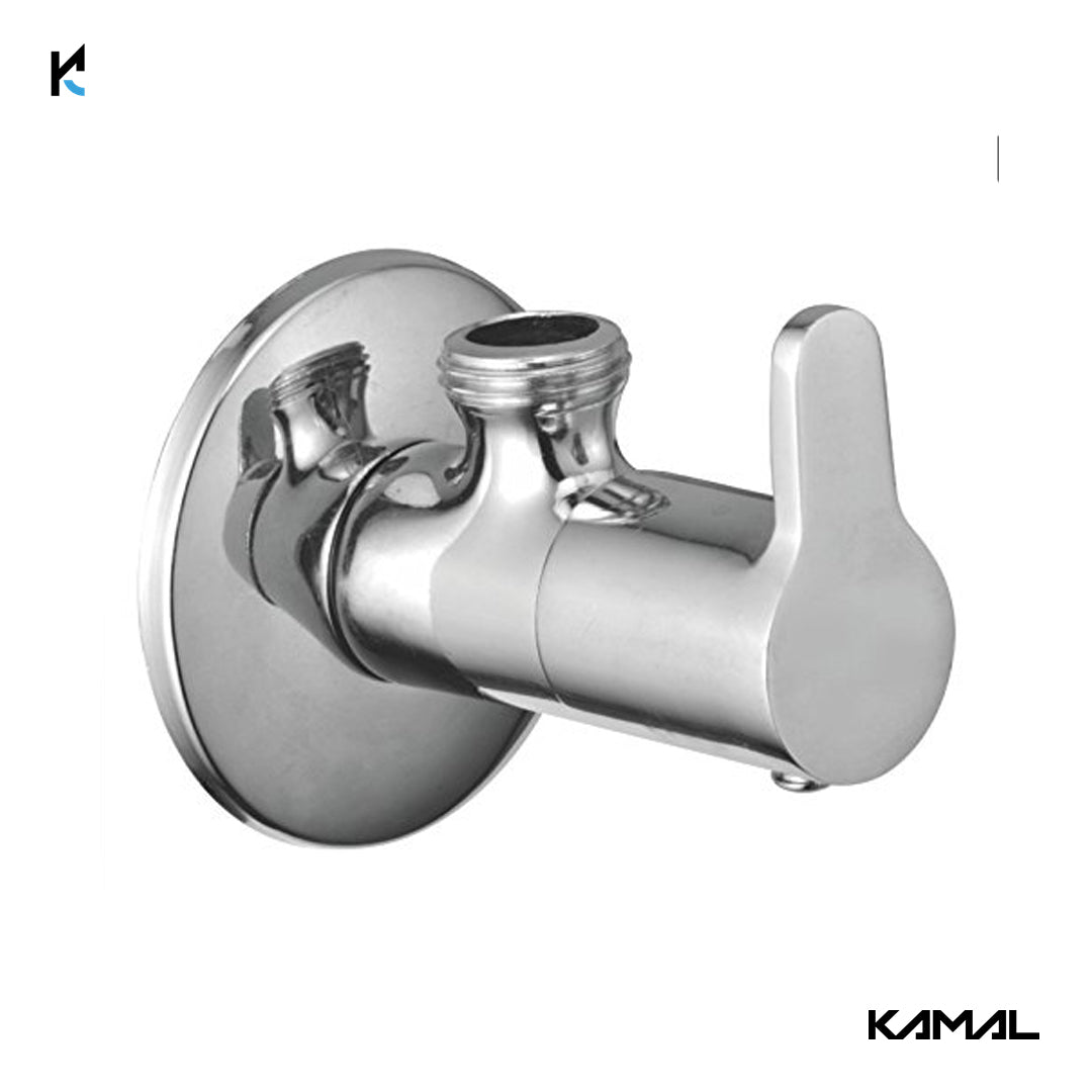 Fusion Brass Angle Valve (Full Brass) - by Kamal - Kamal Bathware