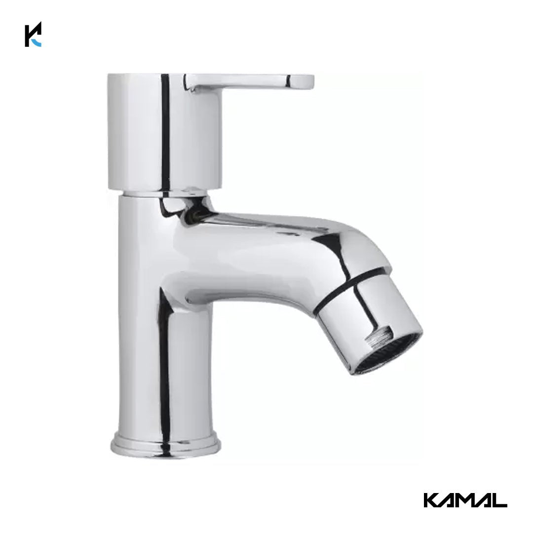 Fusion Pillar Cock Tab (Full Brass) - by Kamal - Fusion - Kamal Bathware