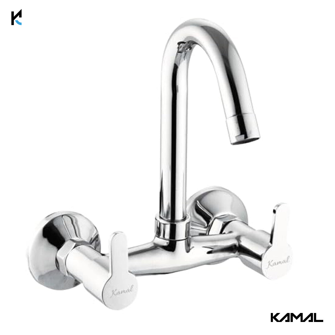 Fusion Sink Mixer (Full Brass) - by Kamal - Kamal Bathware