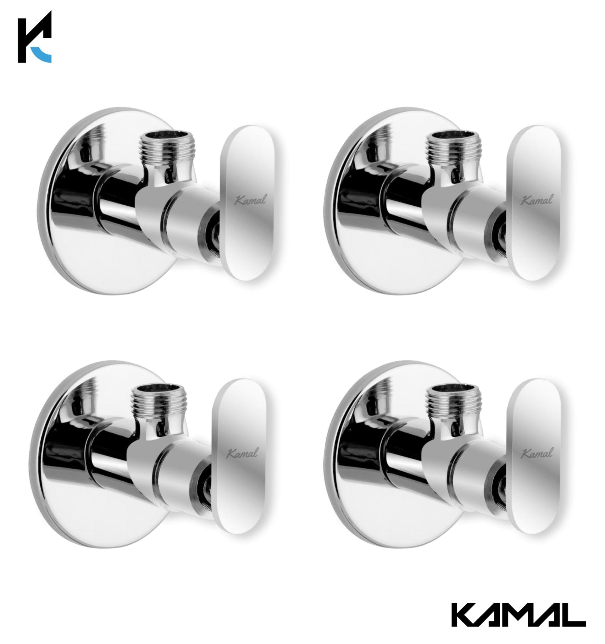 Galaxy Angle Valve (Full Brass) - by Kamal - Galaxy - Kamal Bathware
