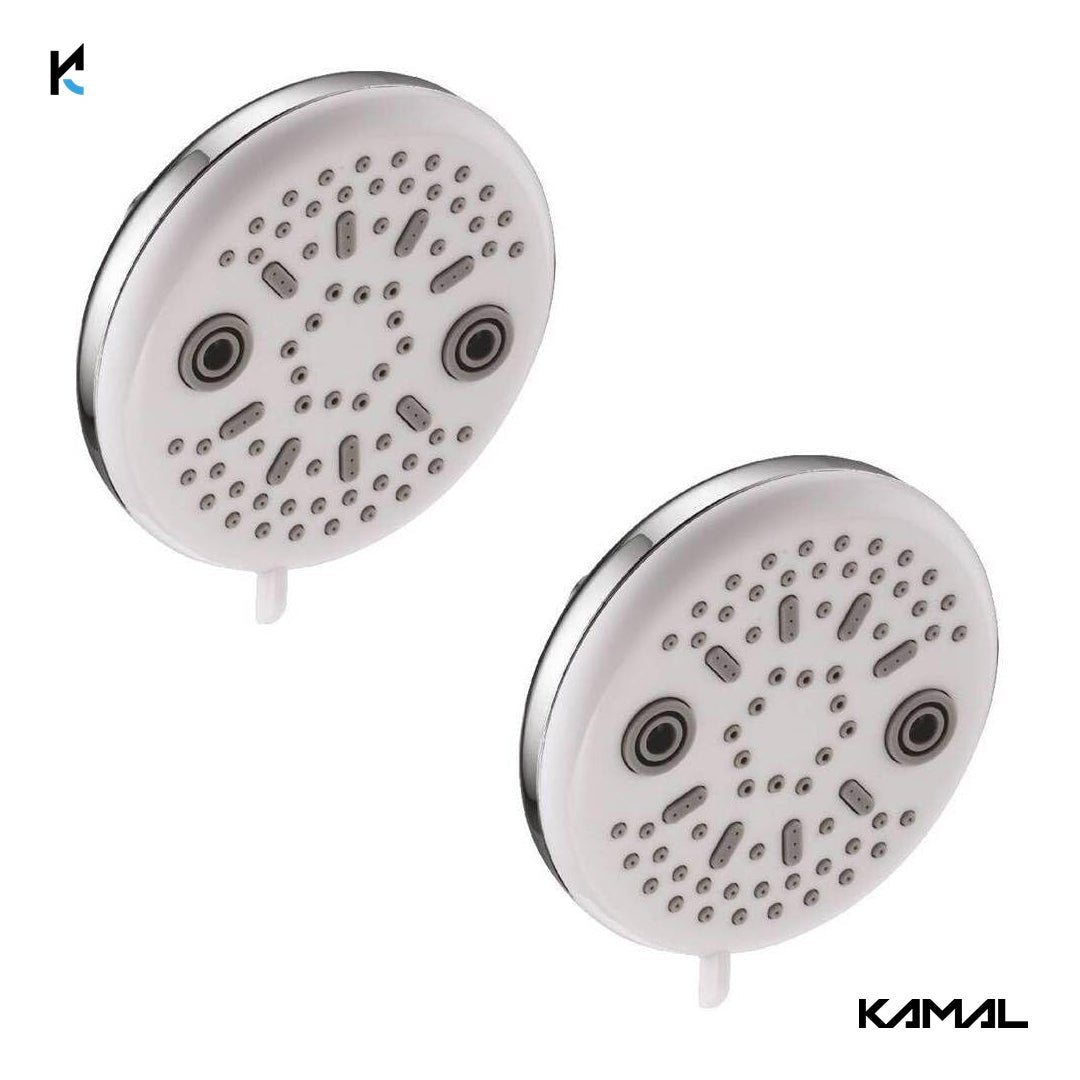 Gio Round Shower 4 Inch (Multiflow) - Gio Round - Kamal Bathware
