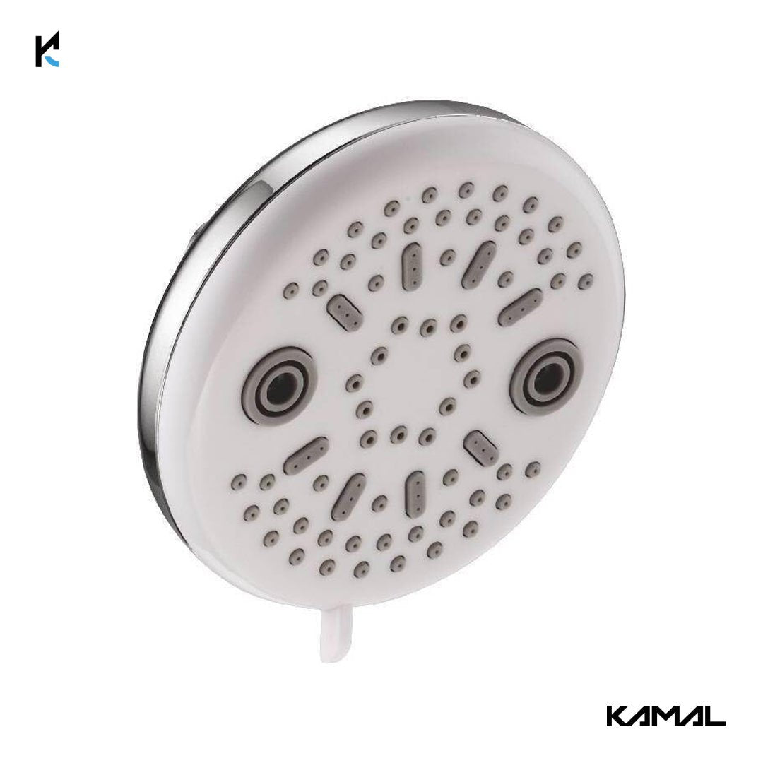 Gio Round Shower 4 Inch (Multiflow) - Gio Round - Kamal Bathware