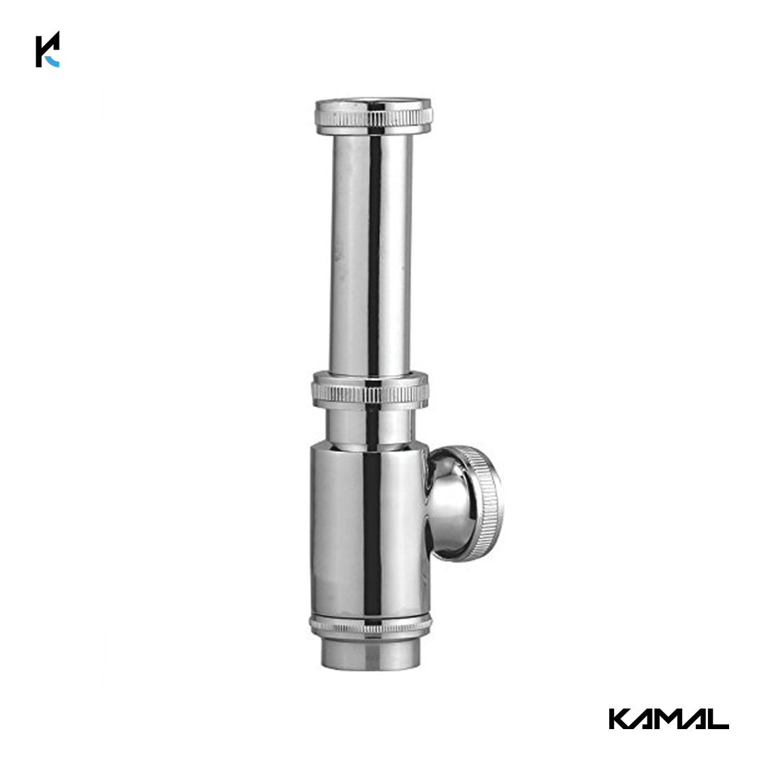 Ideal Bottle Trap (Full Brass) - by Kamal - Kamal Bathware