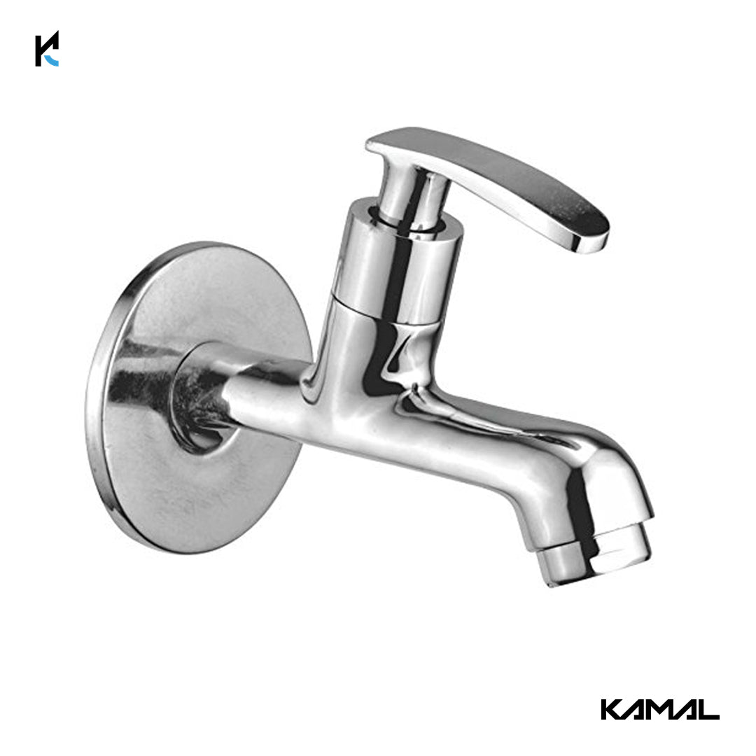 Irene Long Body Bib Cock (Full Brass) - by Kamal - Irene - Kamal Bathware