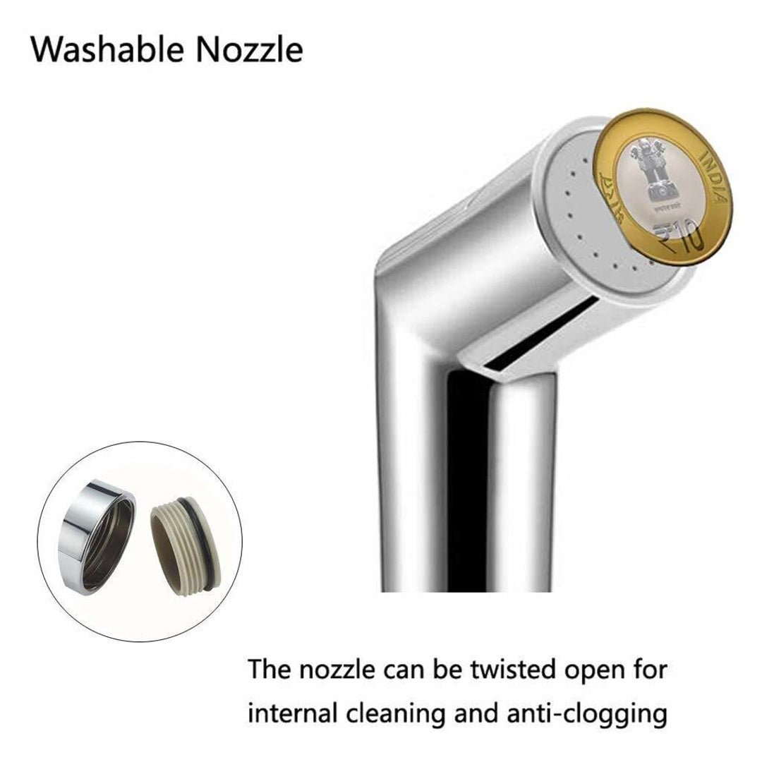 Magna Health Faucet with Shower Hose & Wall Hook - by Kamal - Magna - Kamal Bathware