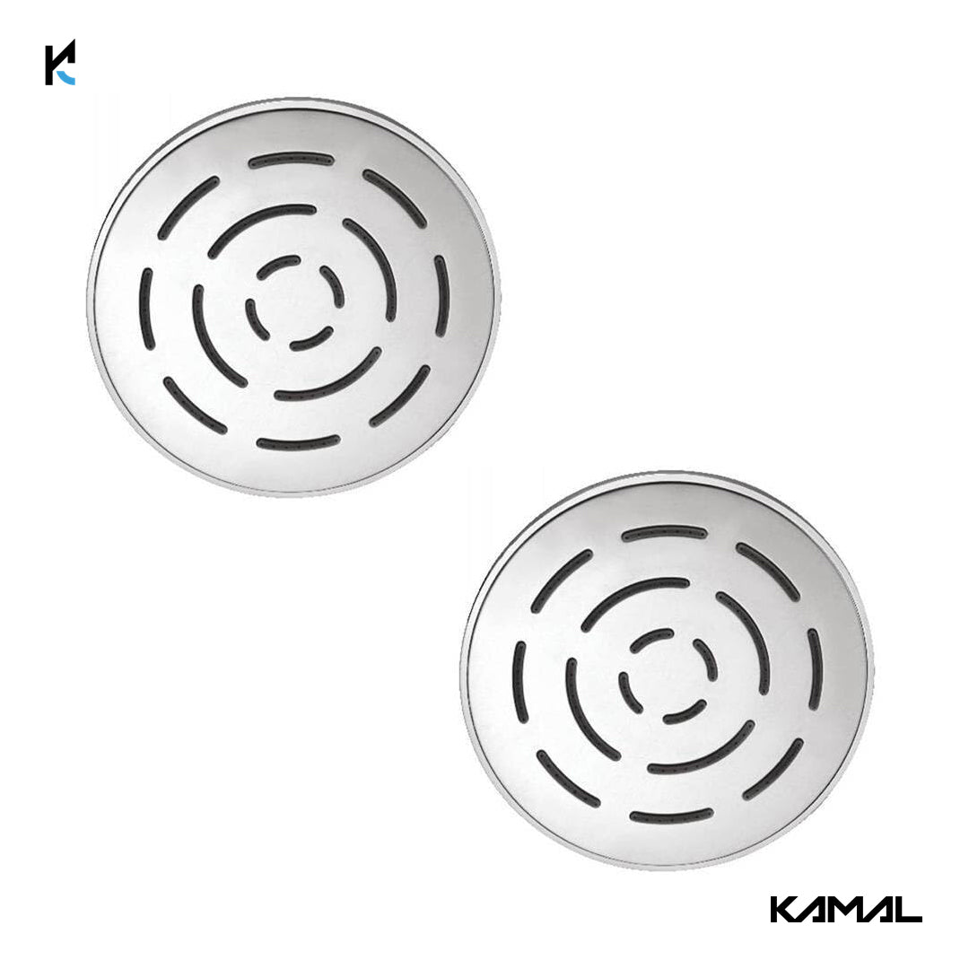 Maze Round Rain Shower (Only Showerhead) - by Kamal - Maze - Kamal Bathware