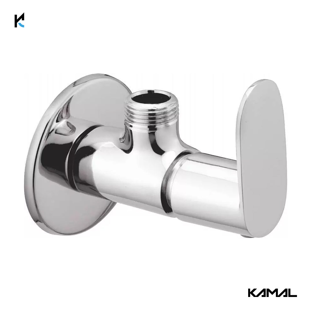 Opal Angle Valve (Full Brass) - by Kamal - Kamal Bathware